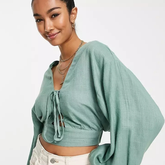ASOS Tops - ASOS Design Linen Top